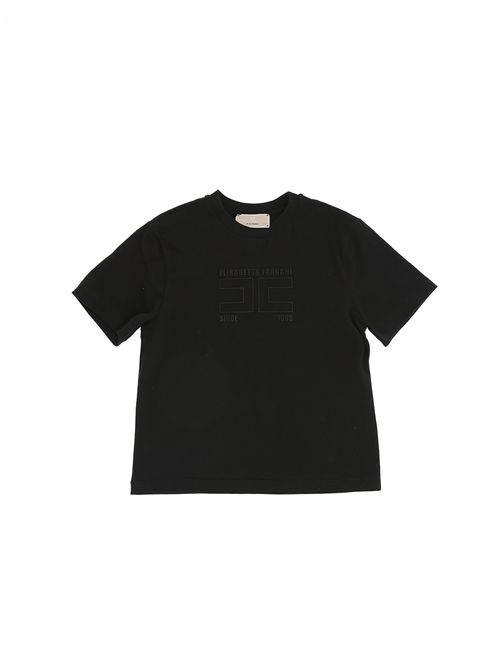T-shirt, bambina, logata. ELISABETTA FRANCHI | EFTS256 0 JE006N000